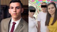 Colaj Mirel Dragomir, Andreea Morega și părinții săi