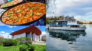Paella, Teatrul Național, Vaporaș pe lacul Herăstrău, București
