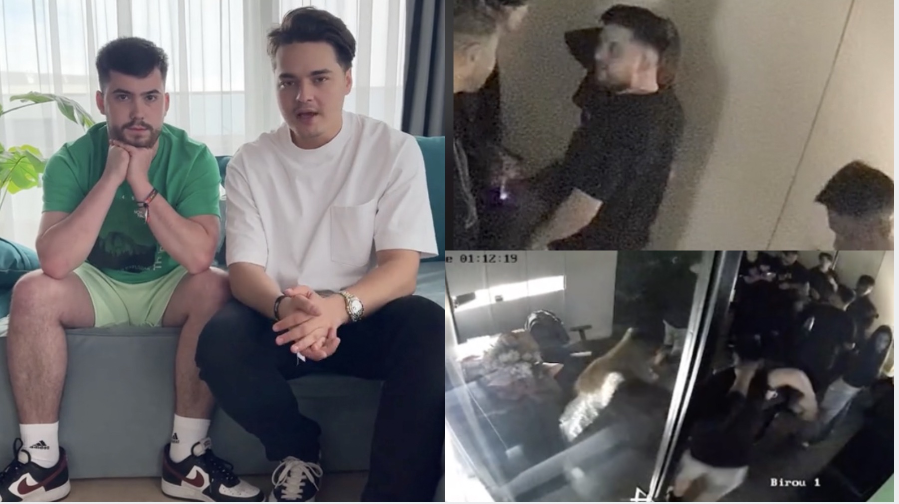 Este o lecție pentru mine” Selly și Adrian Elicopterul de Luptă au făcut  pace! Au fost făcute publice imaginile de pe camerele de supraveghere din  noaptea scandalului! Cei doi au recunoscut tot