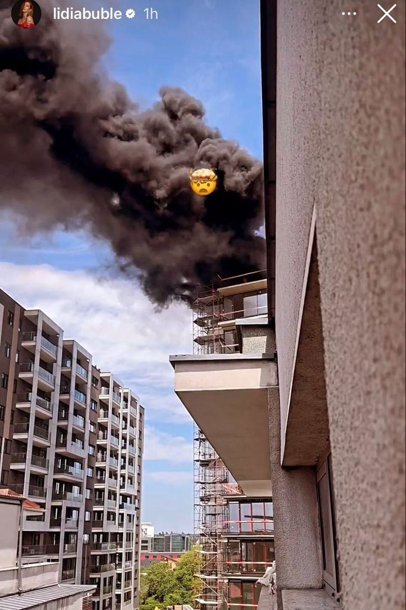 Incendiul din Nordul Capitalei incendiu bucuresti