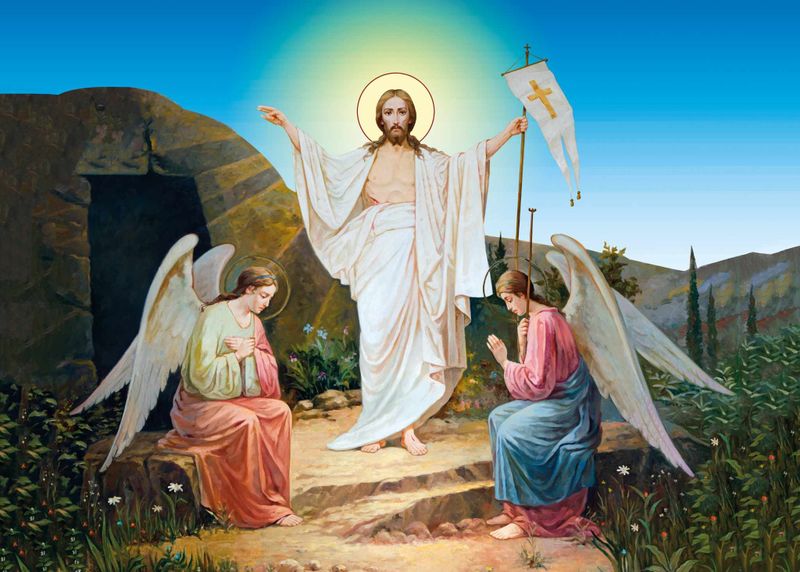 Imagine cu scop ilustrativ  invierea domnului, paste, paste semnificatie