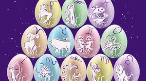 Zodiile în ouă de Paște  Zodiile în ouă de Paște