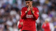 Jadon Sancho în tricoul lui Manchester United
