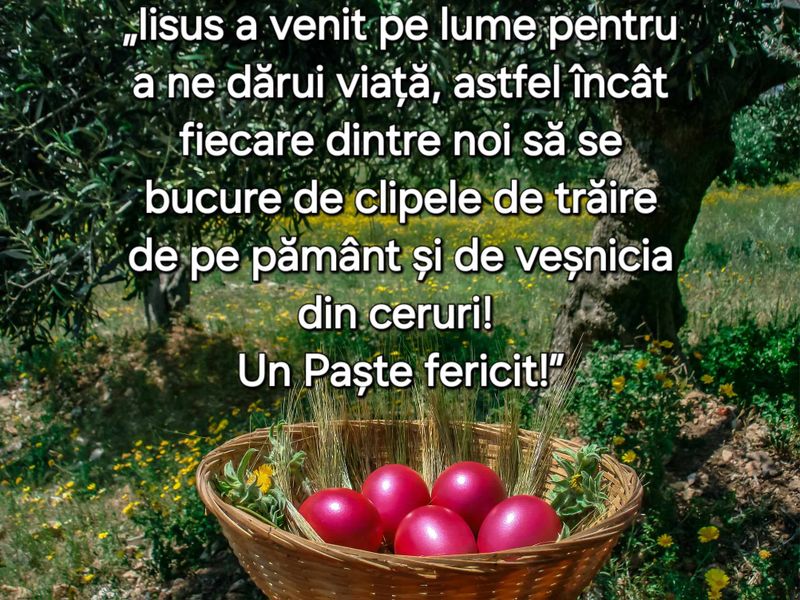 Urare de Paște