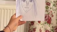 Portretul lui Theo Rose, desenat de Anghel Damian