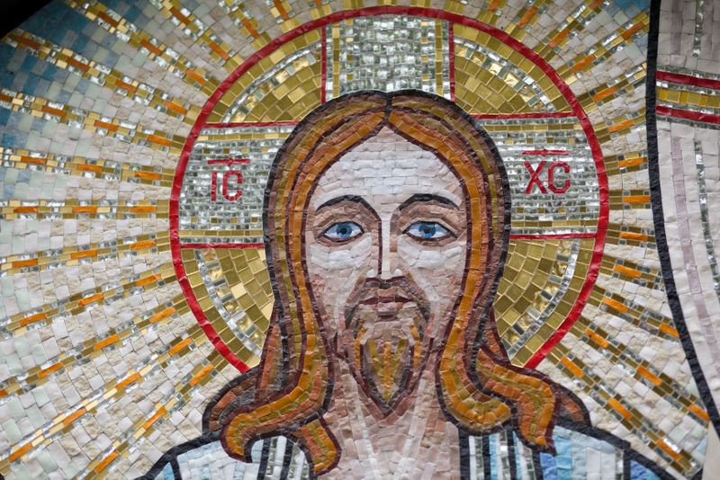 mozaic, iisus hristos