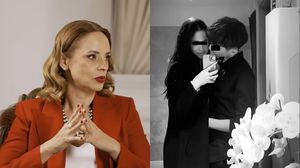 Colaj Andreea Marin, Violeta și iubitul său