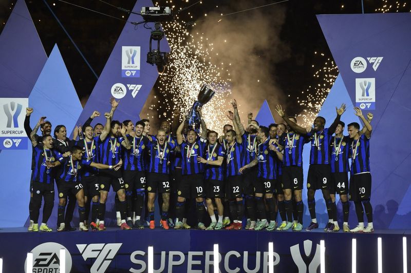 Inter Milano a triumfat în Supercupa Italiei