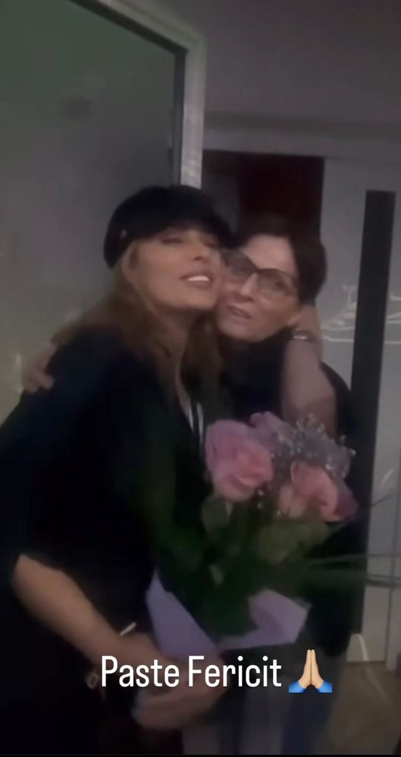 Iulia Vântur a sărbătorit Paștele în România