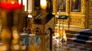 Interior biserică ortodoxă