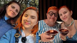 Colaj Ruxandra Ion, Cristina Ciobănașu și mama sa