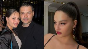 Liviu Vârciu și fiica sa, Carmina