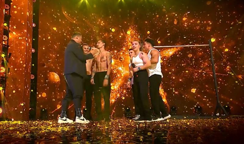 Calisthenics România, Golden Buzz la Românii au talent 2024