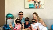 Valentina Pelinel și Cristi Borcea copii