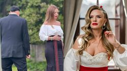 Marcela Fota l-a dat uitării pe iubitul tinerel?! Artista, surprinsă în compania unui bărbat misterios la scurt timp după ce au apărut zvonurile despărțirii: „Cine îl recunoaște?”
