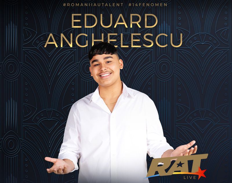 Eduard Anghelescu, finalist la Românii au talent 2024