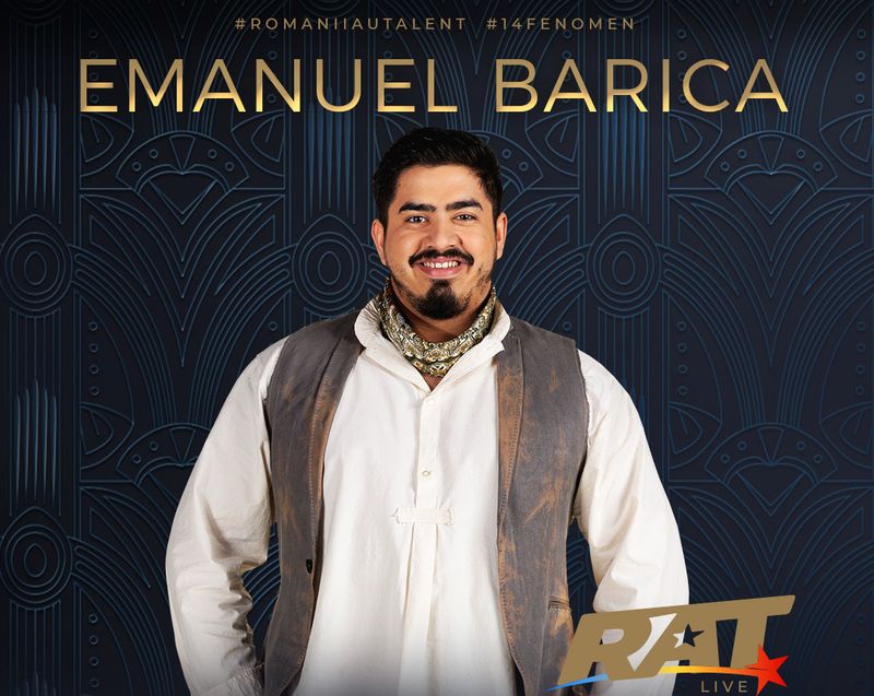 Emanuel Barica, finalist la Românii au talent 2024