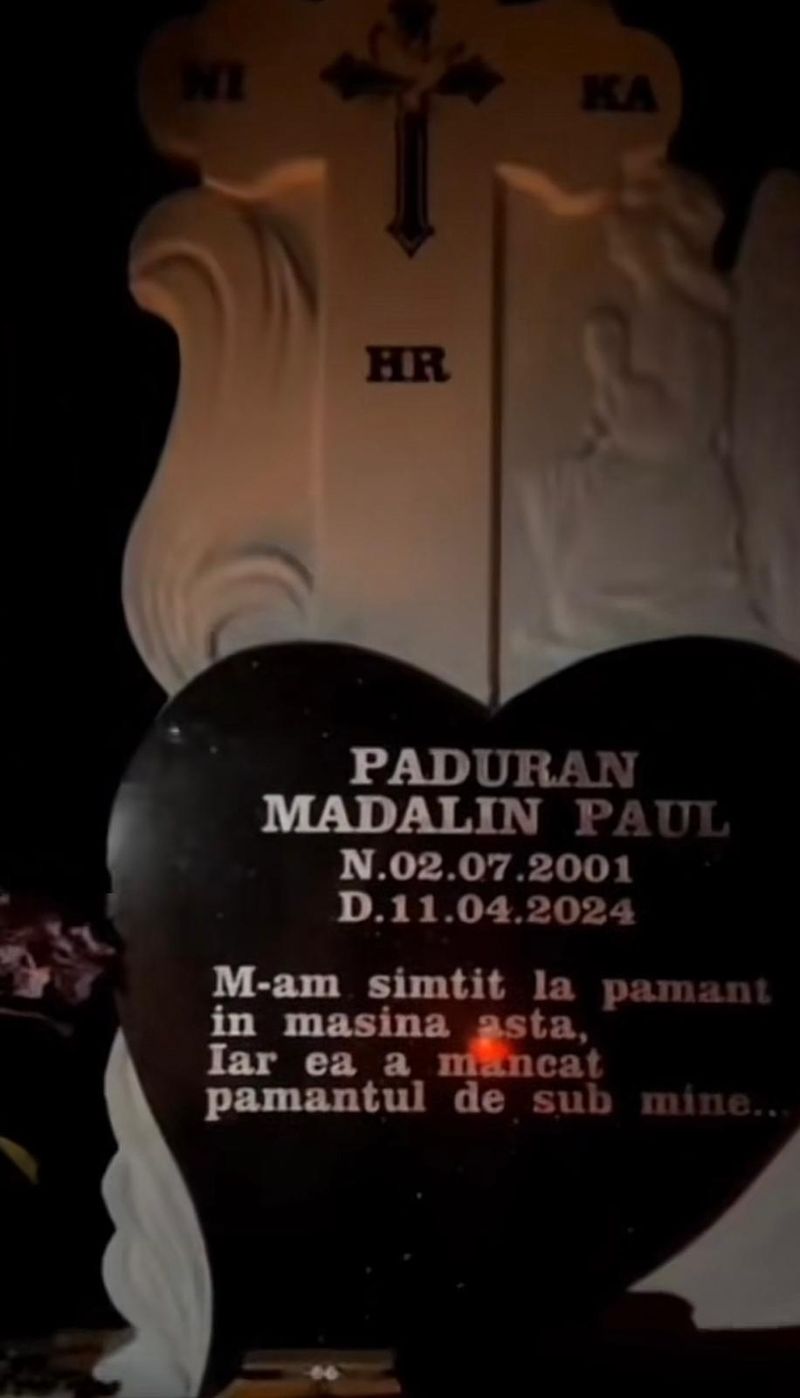 mormânt mădălin pădurean