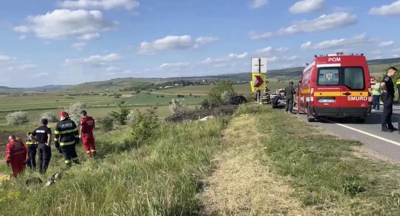 Accidentul de lângă Iași unde și-au pierdut viața George și Ionela accident mortal iasi