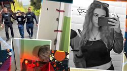 Ce a apărut la locul crimei din Sibiu, după ce tânărul care și-a ucis iubita a fost prins de polițiști. Imagini greu de privit au fost făcute publice de la ușa apartamentului groazei