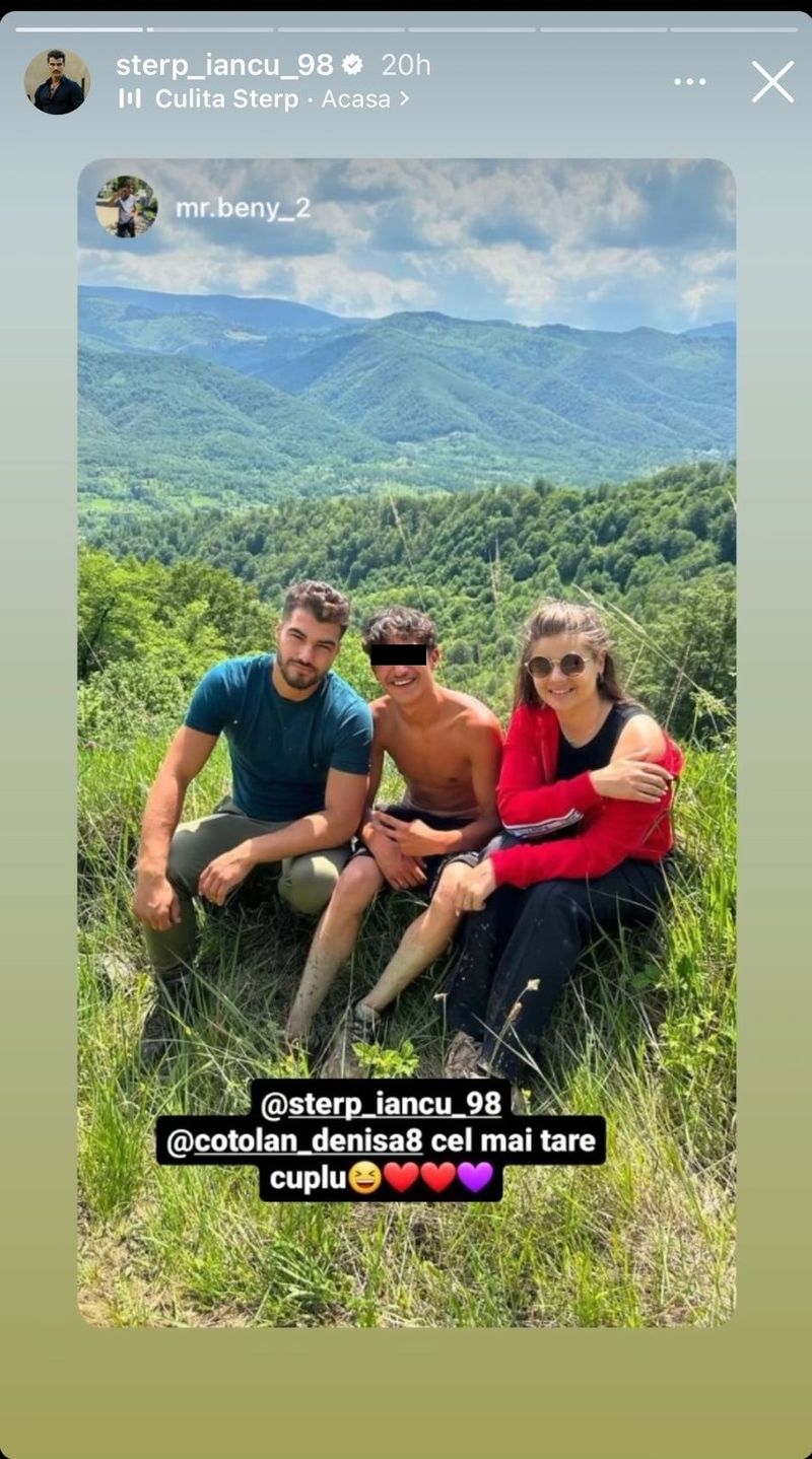 Iancu Sterp, Denisa Coțolan și Beni Iancu Sterp, Denisa Coțolan și Beni