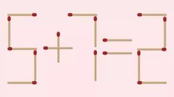 Află cât de inteligent ești! Poți muta un singur bețișor de chibrit pentru ca ecuația să fie corectă! Puțini reușesc să treacă testul