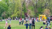 iarba verde, eveniment, copii, parc