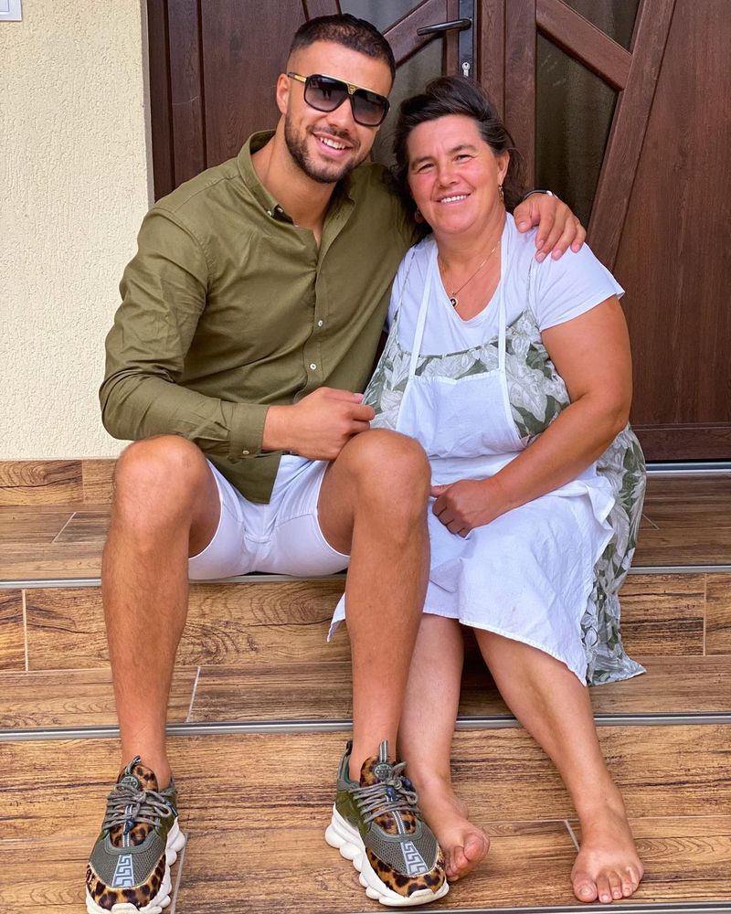 Culiță Steră și mama Geta