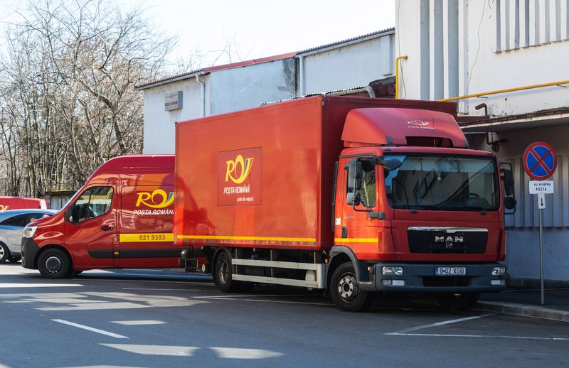 camion, flota posta romana