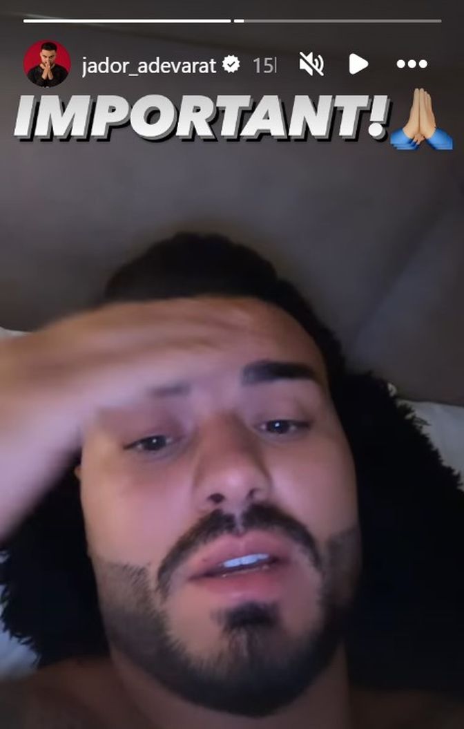 Postarea făcută de Jador pe Instagram Jador postare