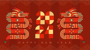 dragon chinezesc, 2024, elemente chinezesti