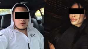 Gabriel și Daniela, cei doi tineri stropiți cu acid de baterie