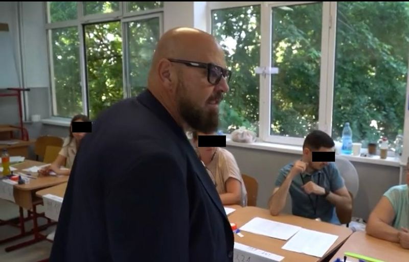 Cristian Popescu Piedone scandal în secția de votare