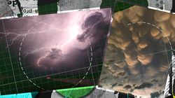 Spectacol pe cerul din Deva, după o furtună puternică! Un fenomen meteo extrem de rar a fost surprins de localnici