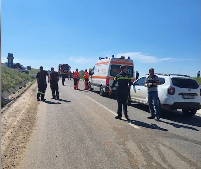 Accident &icirc;n Șcheia