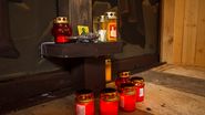 candele, lumanari, troita, icoane, comemorare