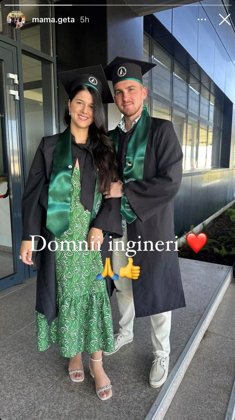 Getuța Sterp și soțul ei, Sebastian Crăciunescu Getuța Sterp și Sebastian Crăciunescu