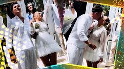 Ilona Brezoianu s-a căsătorit! Primele imagini de la cununia civilă a actriței: „Se mărită fata noastră”