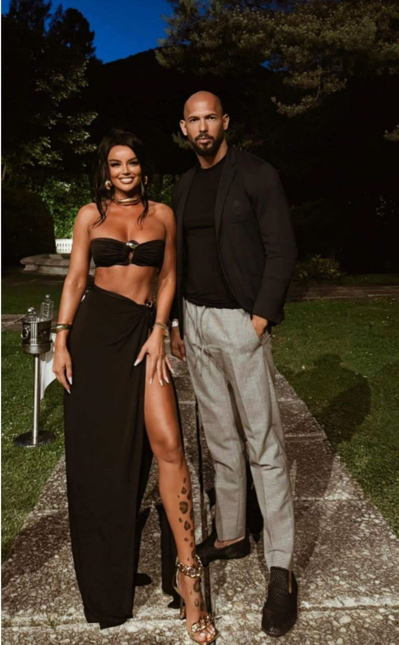 Claudia Iosif și Andrew Tate