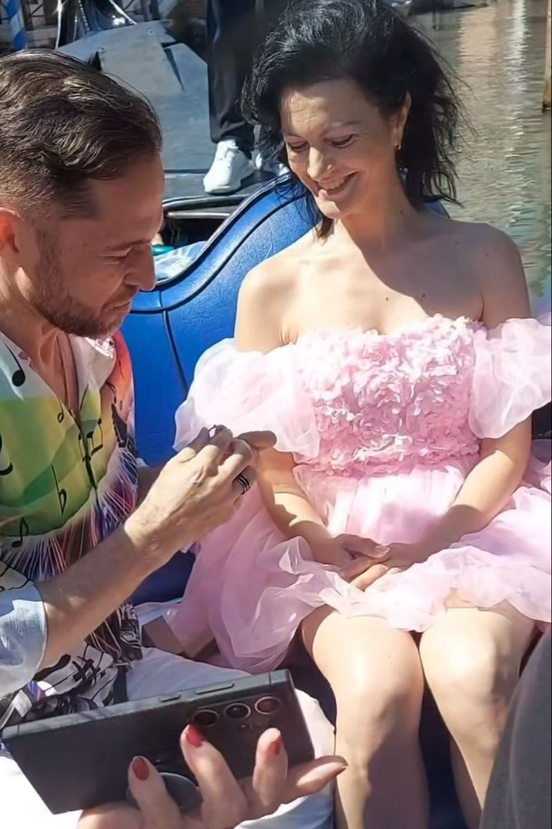 Dinu Maxer și Magdalena Chihaia logodnă