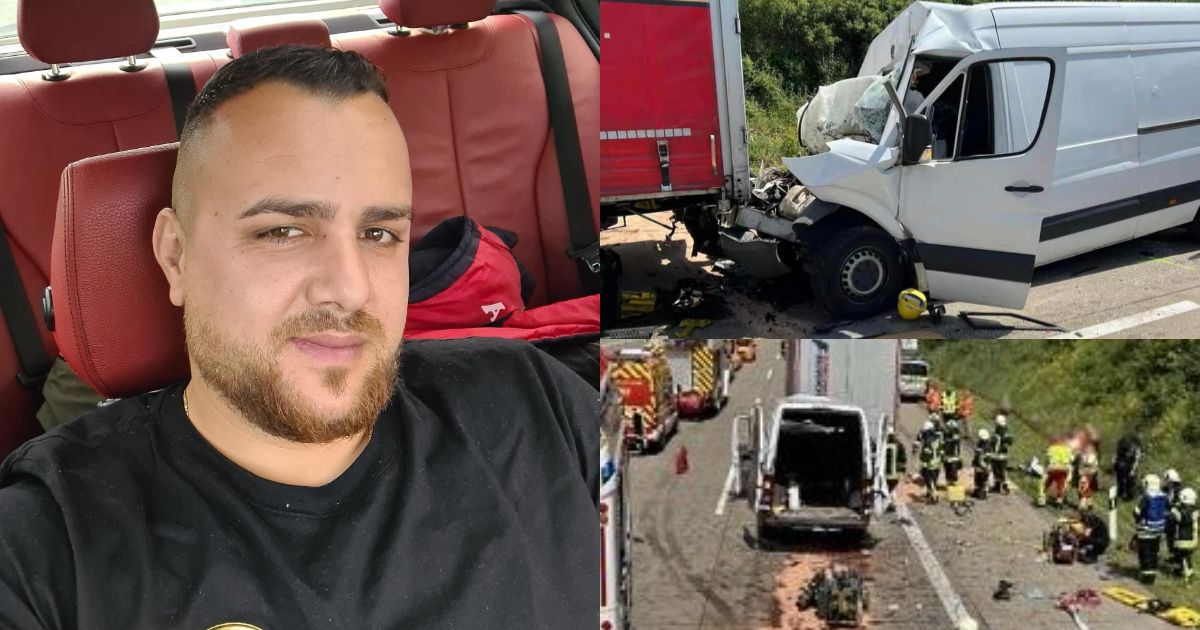 El este Bogdan, românul de 32 de ani care a murit pe o autostradă din Germania, după ce s-a înfipt cu duba într-un camion! Detaliul șocant pe care l-au descoperit anchetatorii la locul accidentului