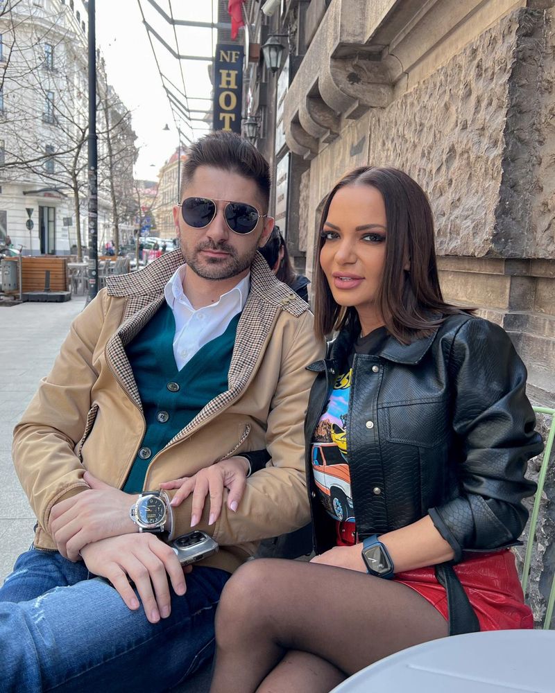 Victor Vrînceanu și Andreea Antonescu, pe vremea când erau împreună