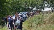 Înmormântarea lui Valeriu, una dintre victimele tragediei de la Ibănești