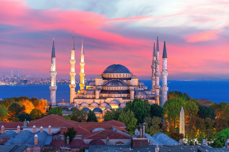 moschee din turcia, apus
