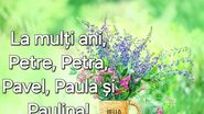 Felicitări de Sfinții Petru și Pavel