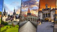 monumente romania, colaj