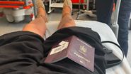 Emily Burghelea în spital