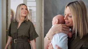 Ana Baniciu și copilul său