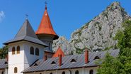 exterior manastirea ramet, vara