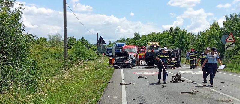 Accident rutier &icirc;n Caraș Severin